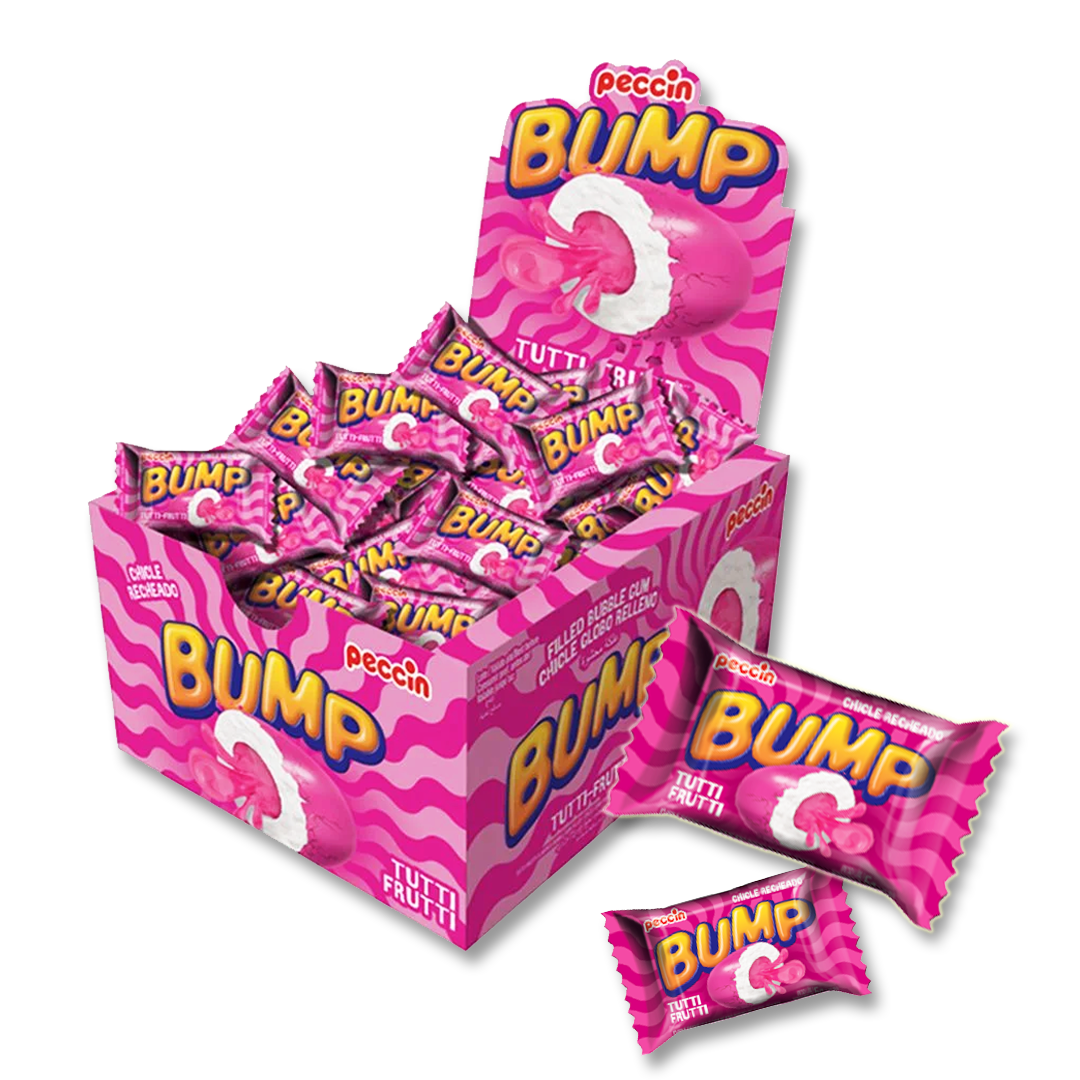 Chiclete Bump Tutti Frutti 140g Peccin