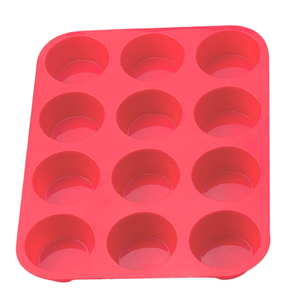 Forma De Silicone Cupcake 12un Doupan 