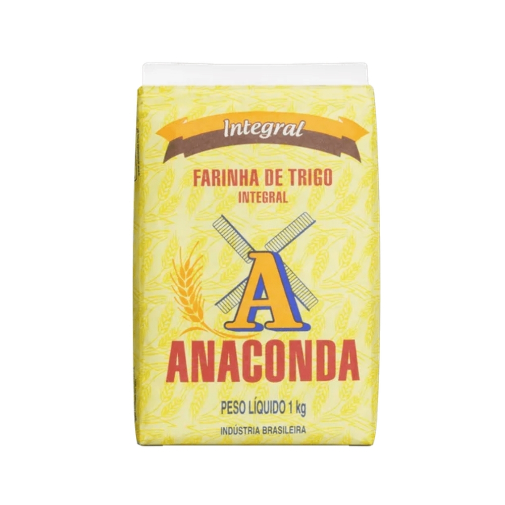 Farinha De Trigo Integral Anaconda Kg