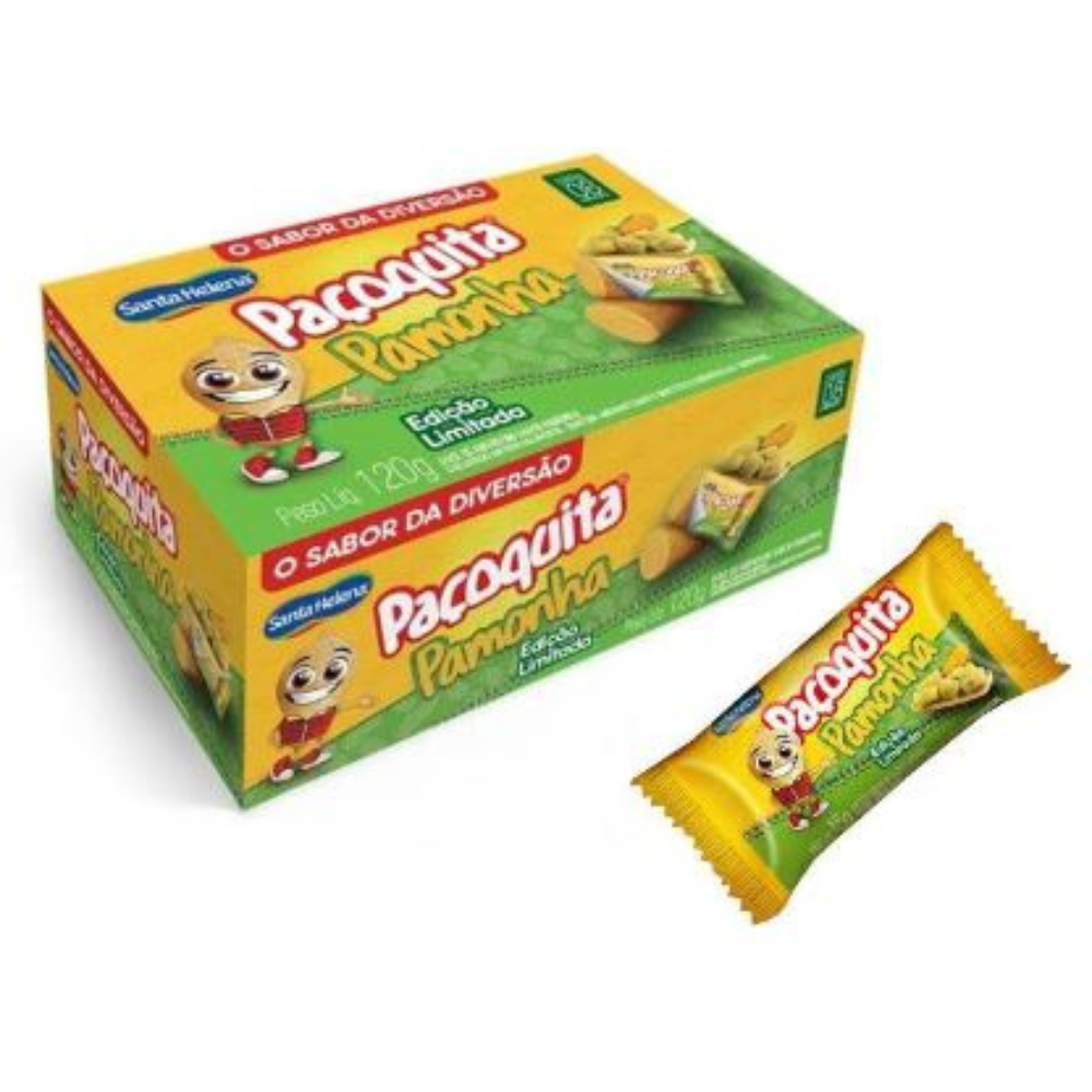 Paçoca Rolha (50 unidades de 18g)