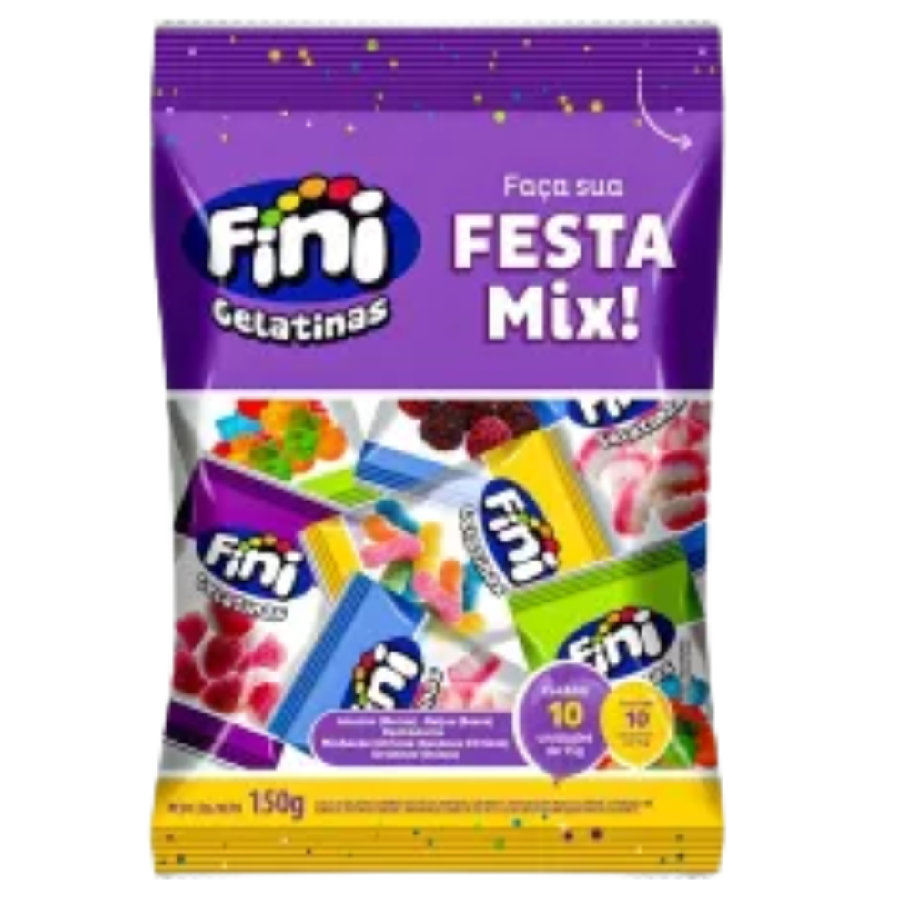 Gomas Fini Mini Mix 1 Kg ⋆ Festa Na Hora
